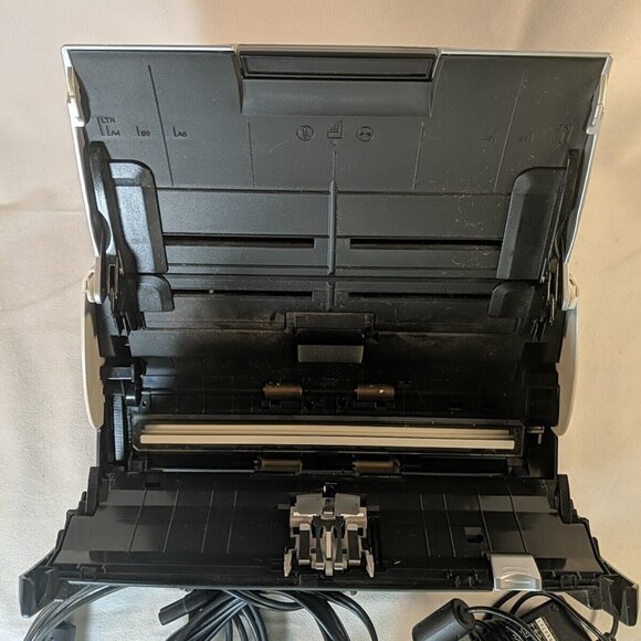 Fujitsu ScanSnap S510 Color Image Scanner Silver with Adapter Connection Cables - Picture 6 of 16